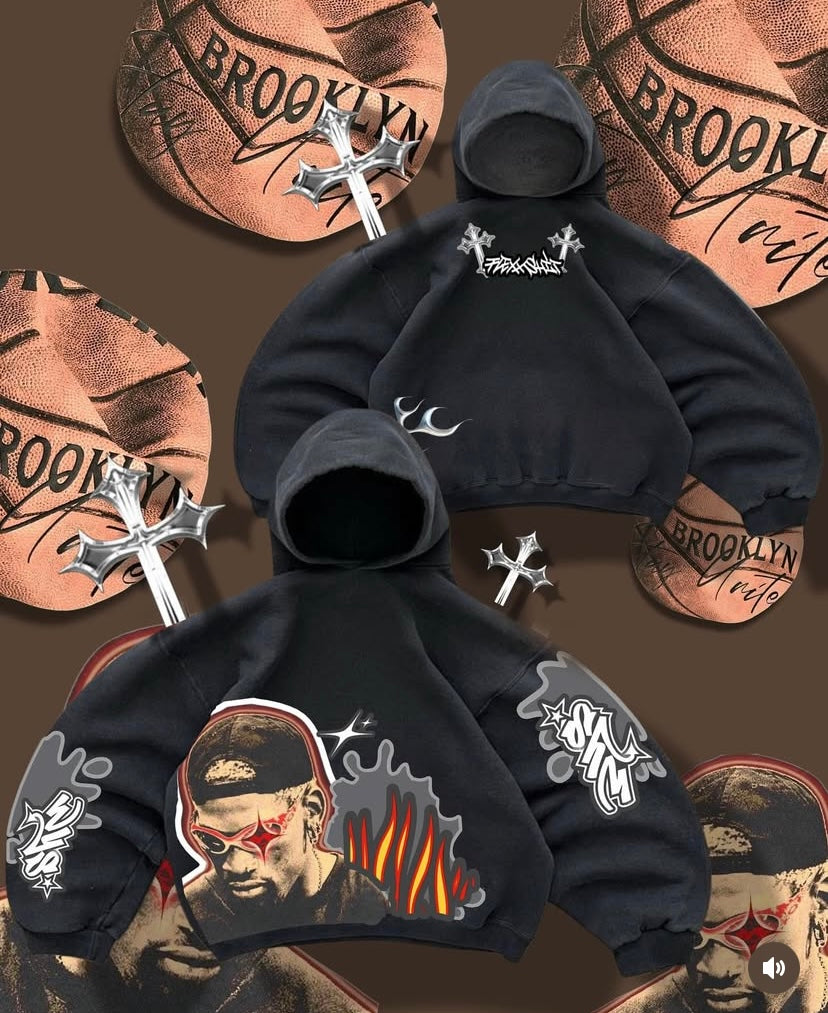 Hoodie Rodman. 🥷