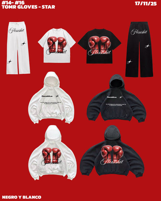 Conjunto Torn Gloves