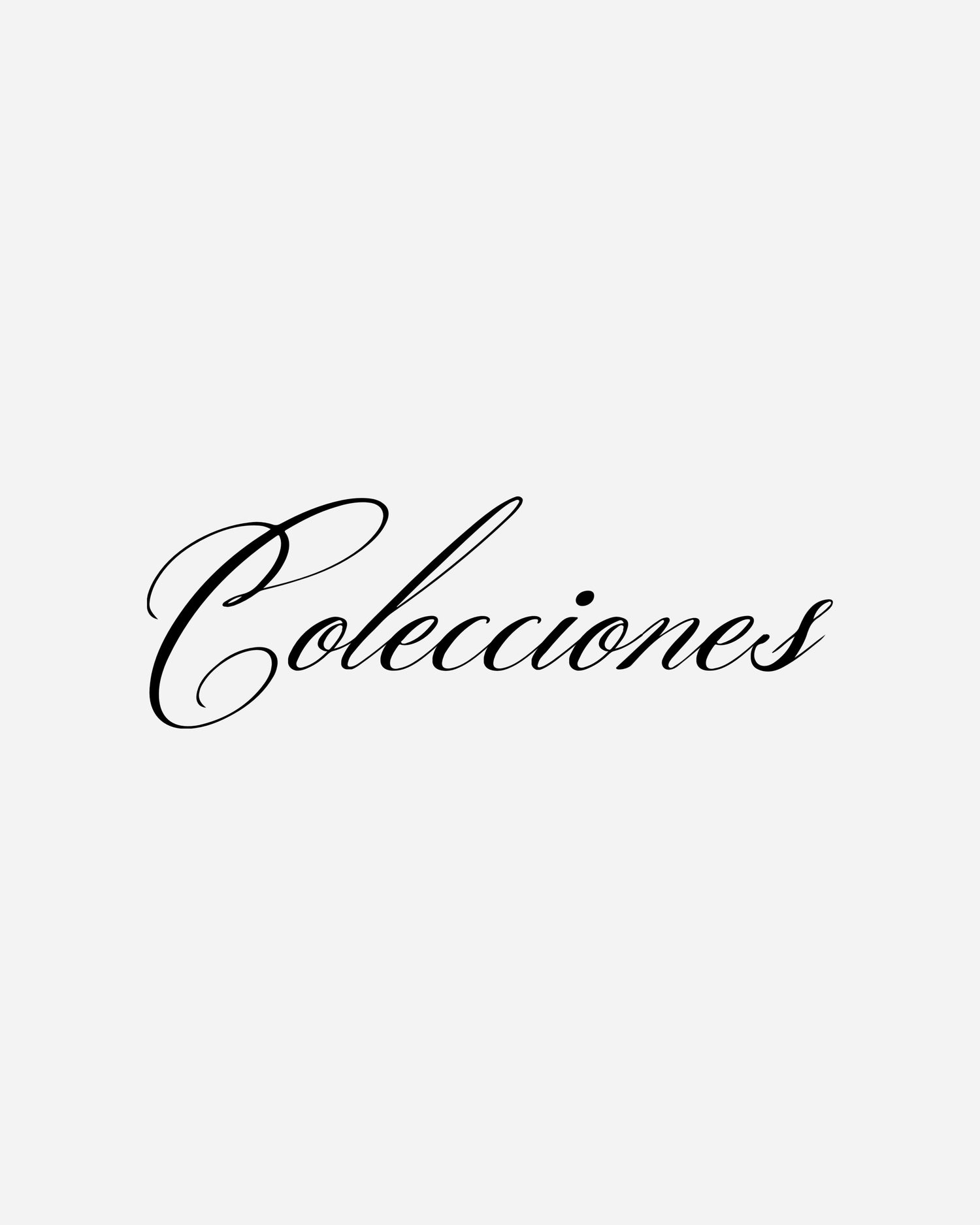 COLECCCIONES