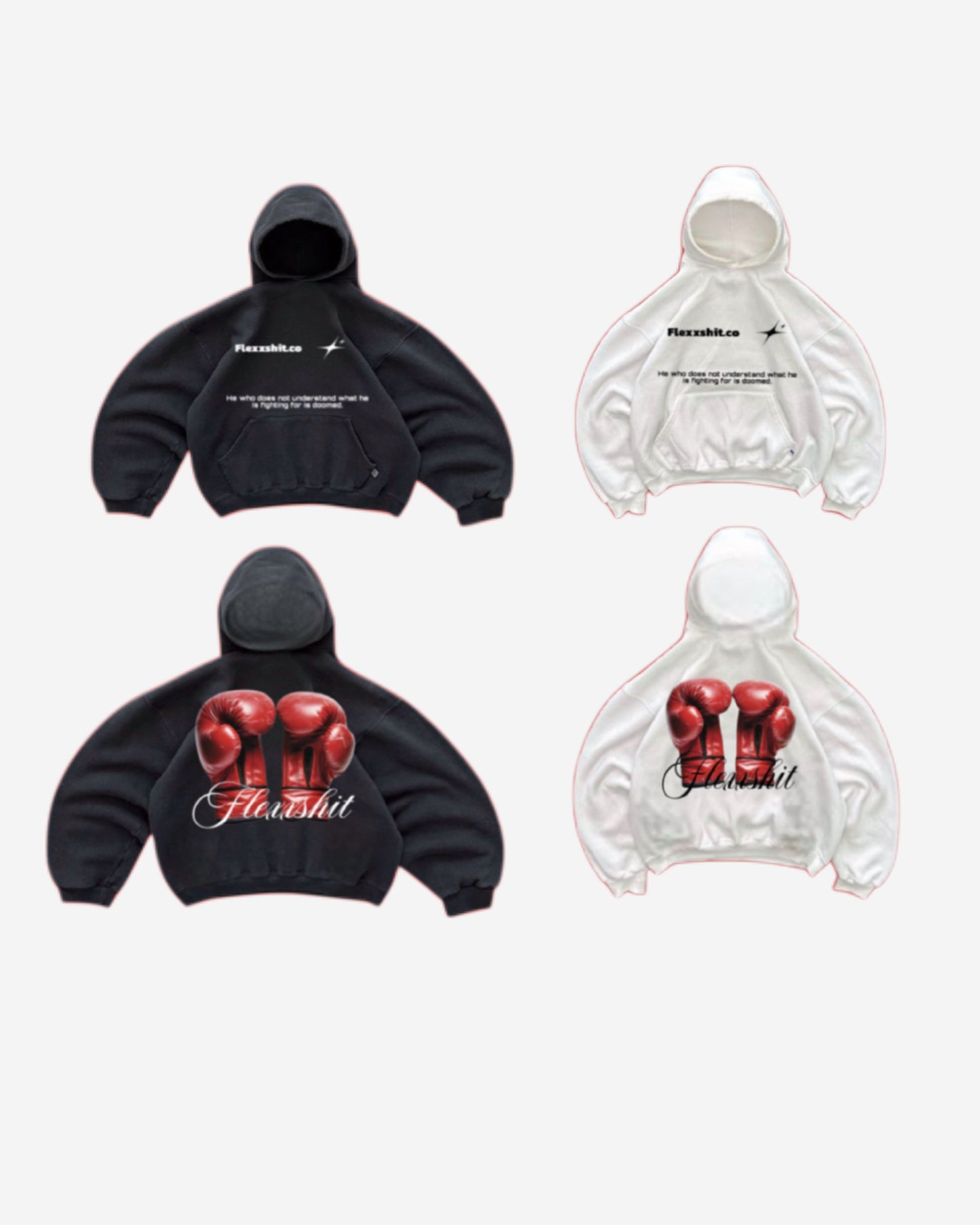 Hoodie Torn Gloves