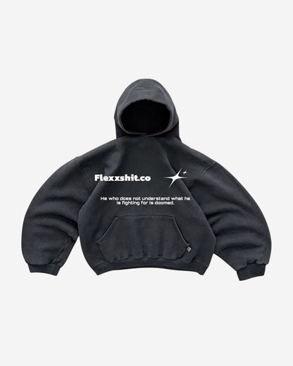 Hoodie Torn Gloves